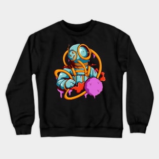 the time traveler Crewneck Sweatshirt